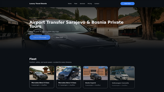 Thumbnail of luxurytravelbosnia.com