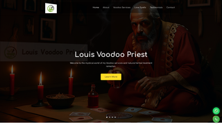 Thumbnail of louisvoodoopriest.com