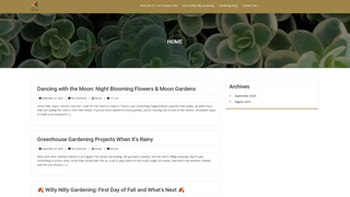 Thumbnail of willynillygardening.com