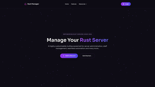 Thumbnail of rustmanager.net