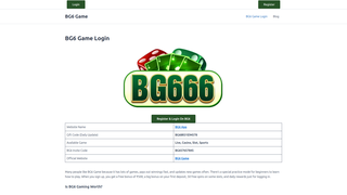 Thumbnail of bg6i.com