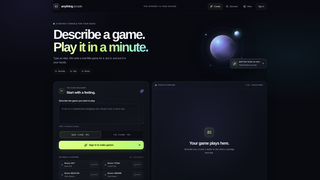 Screenshot of anythingarcade.com
