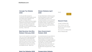 Thumbnail of ellarebate.com