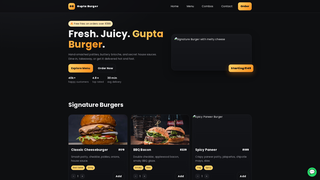 Thumbnail of guptaburger.com