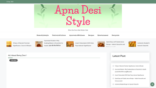 Thumbnail of apnadesistyle.com