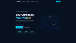 Screenshot of skywatchxr.com