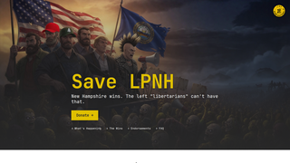 Screenshot of savelpnh.com