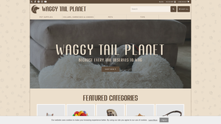 Thumbnail of waggytailplanet.com