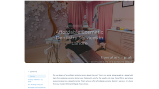 Thumbnail of topdentistlahore.com