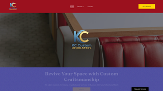Thumbnail of kccustomupholstery.com