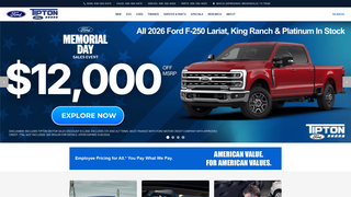 Screenshot of tiptonmotorsalestx.com