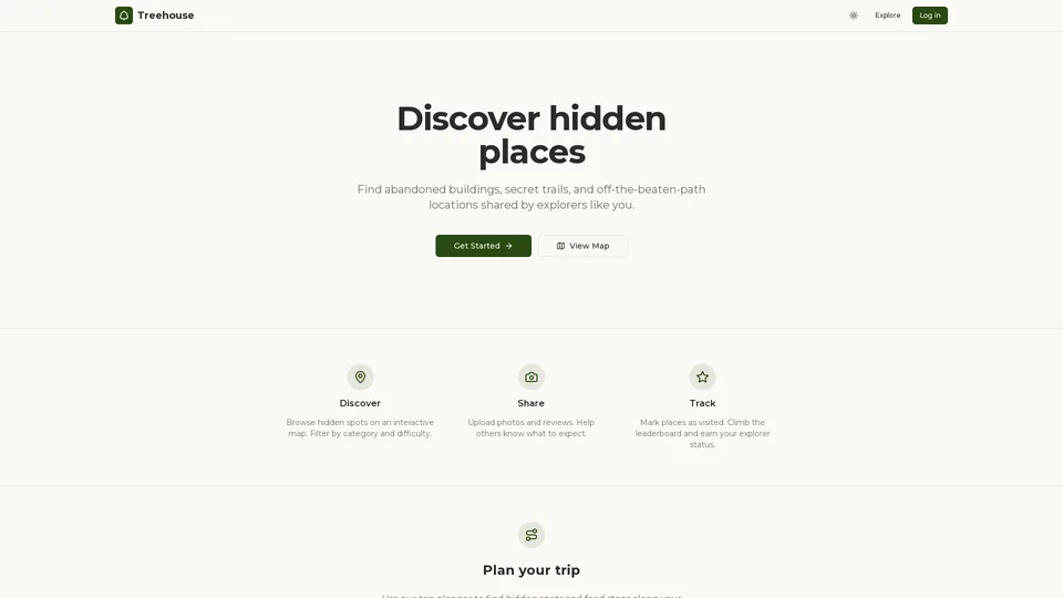 Screenshot of housetree.app