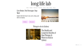 Thumbnail of thelonglifelab.com