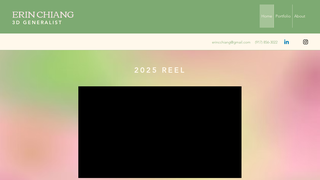 Thumbnail of erincchiang3d.com