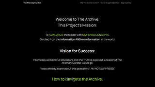 Thumbnail of anomalycurator.com