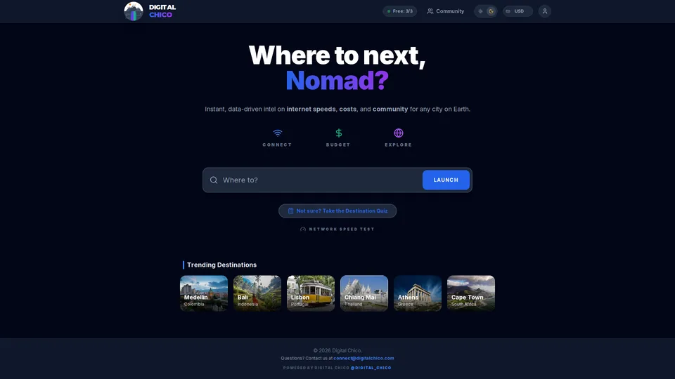 Screenshot of digitalchico.com
