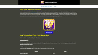Thumbnail of teenpattikhelo.com