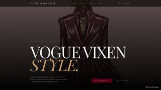 Screenshot of voguevixenstyle.com