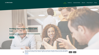 Screenshot of lgwebstudio.uk