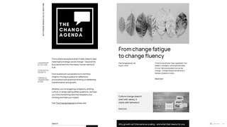 Thumbnail of thechangeagendalog.net