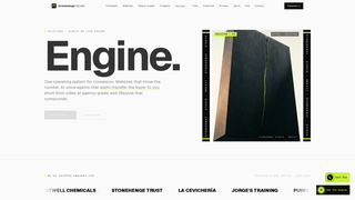 Screenshot of stonehengestudio.com