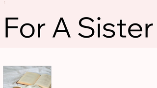 Thumbnail of forasister.com