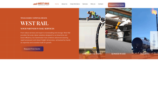 Thumbnail of westrailservices.com