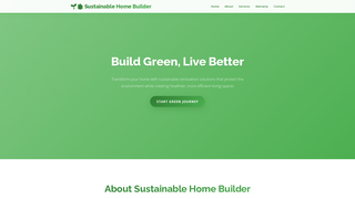 Thumbnail of sustainablehomebuilder.com