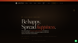 Screenshot of aghorimaharajglobal.com