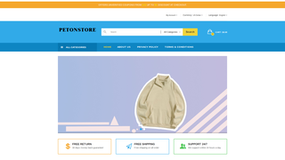 Thumbnail of petonstore.com
