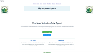 Thumbnail of myunspokenspace.com
