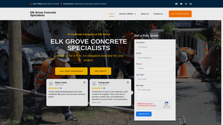 Thumbnail of elkgroveconcretespecialists.com