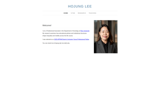 Thumbnail of hojunglee.com