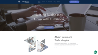 Thumbnail of luminoratech.com
