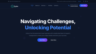 Screenshot of evokesystem.com