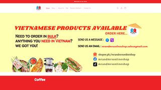 Thumbnail of mrandmrsonlineshop.com