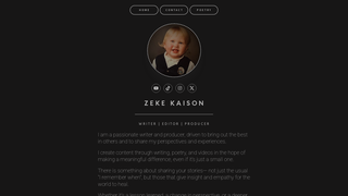 Thumbnail of zekekaison.com