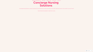 Thumbnail of conciergenursingsolutionsirc.com