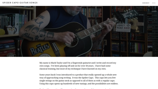 Thumbnail of spidercapoguitarsongs.com