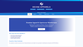 Thumbnail of devine-apparels.com