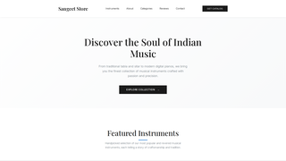 Thumbnail of sangeetstoreindia.org