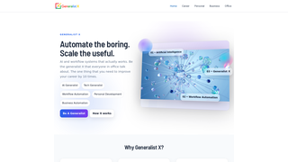 Thumbnail of generalistx.com