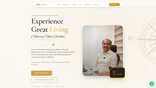 Screenshot of virajvastu.com