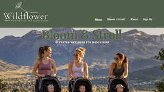 Screenshot of bloomandstroll.com
