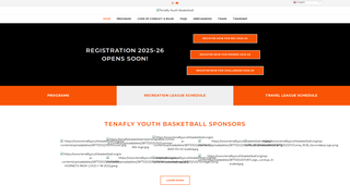 Thumbnail of tenaflyyouthbasketball.com