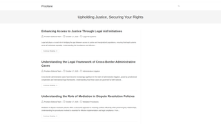 Thumbnail of proofane.com