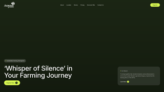 Screenshot of arayaalfarming.com
