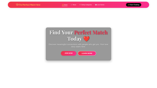 Thumbnail of findperfectmatchhere.com