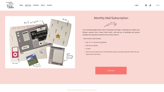 Screenshot of maggiesartkive.com