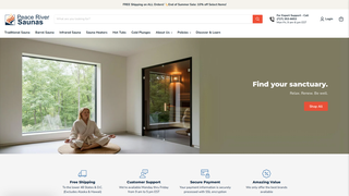 Thumbnail of peaceriversaunas.com